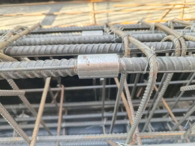忻府隧道专用直螺纹钢筋套筒 盾构钢筋接头